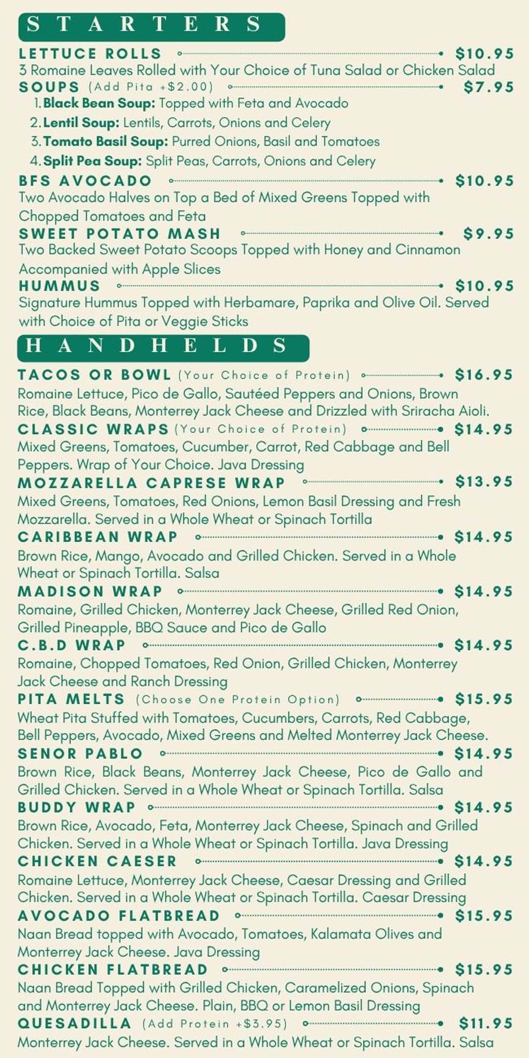 Image of menu 2